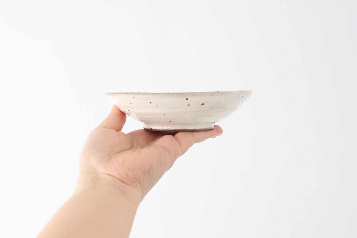 浅小鉢｜白化粧削り｜陶器｜美濃焼｜和食器通販｜うちる｜和食器の皿