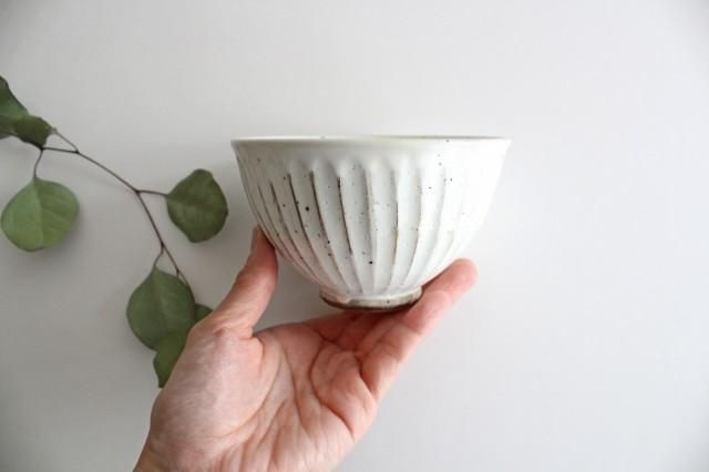 白化粧削り飯碗｜陶器｜美濃焼｜和食器通販｜うちる｜和食器の皿