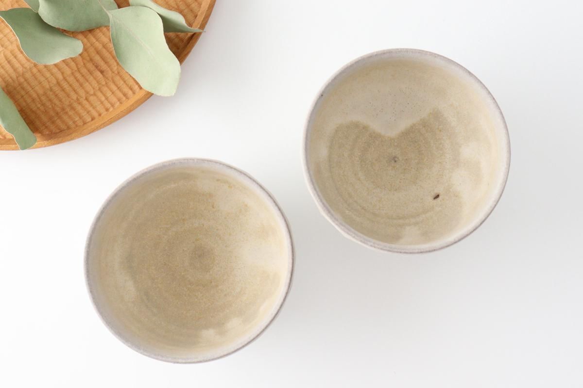 ボウル｜S｜面取り｜白｜陶器｜シモヤユミコ｜和食器通販｜うち