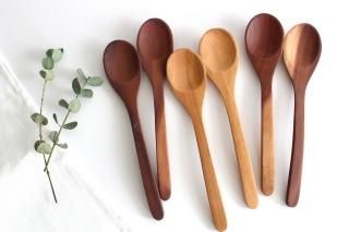 ナチュラルな木のカトラリー｜デザートスプーン｜和食器通販｜うちる