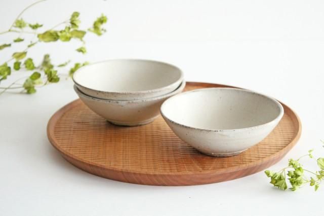 4寸鉢｜白｜陶器｜寺田昭洋｜和食器通販｜うちる｜和食器の皿