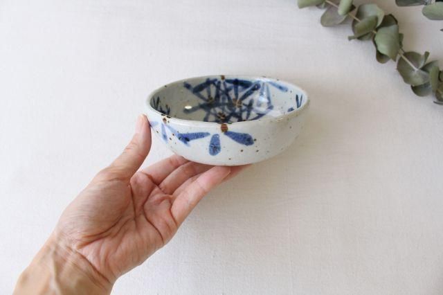 たたら作り小鉢｜ガーベラ｜半磁器｜森陶房｜砥部焼｜和食器通販