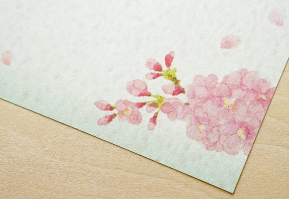 レターセット和紙-桜