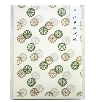 千代紙-花丸紋