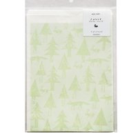 透かし和紙　ラッピング袋　「Forest」 Mサイズ