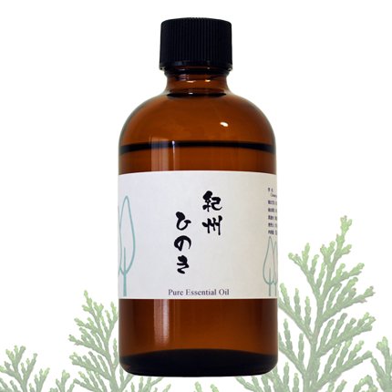 和精油｜国産精油 紀州ヒノキ/檜 業務用 100ml - 木乃香