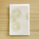 京からかみ　伝統文様のカード 「笠松」