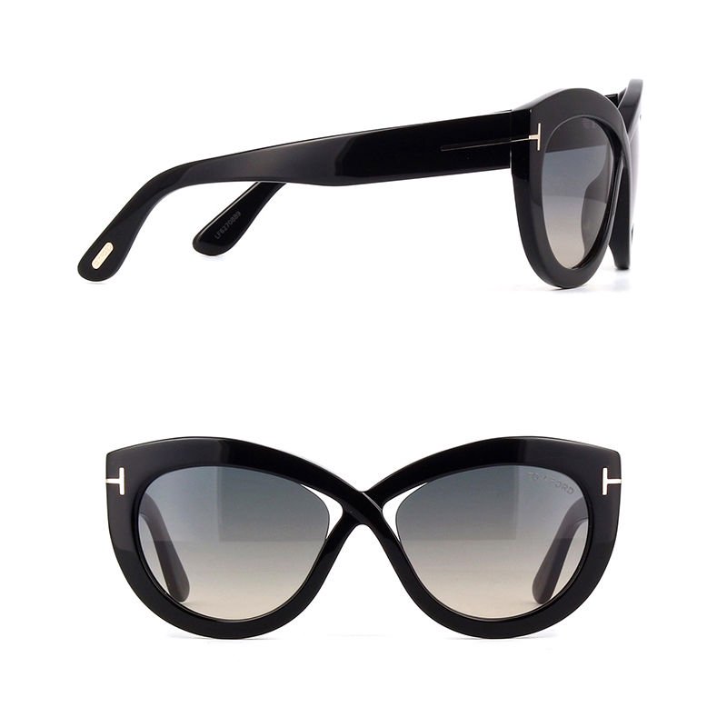 トムフォード TOM FORD Diane-02 TF577(FT0577) 01B