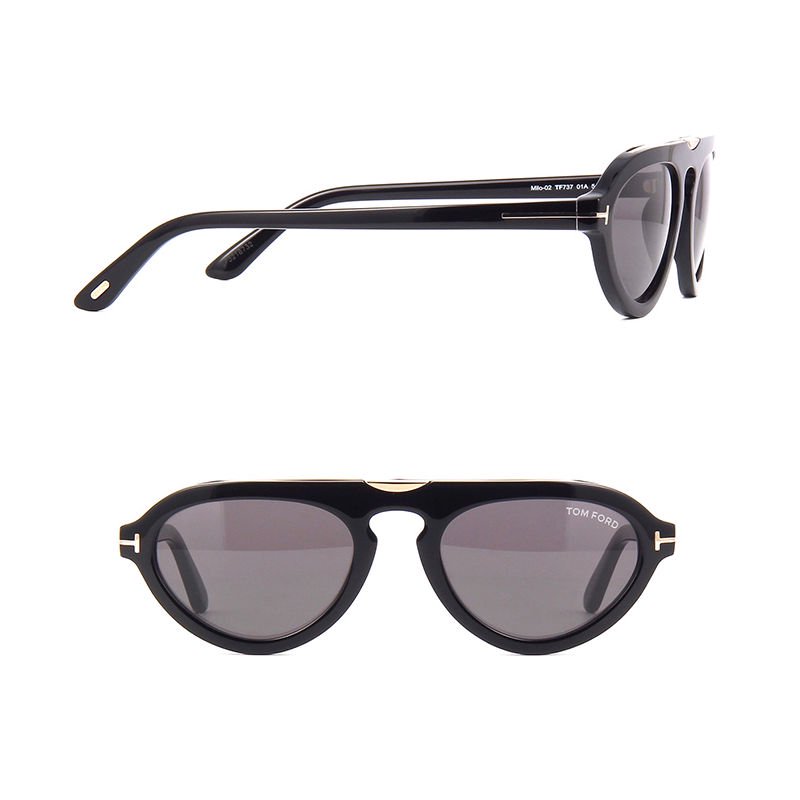 トムフォード TOM FORD MILO-02 TF737(FT0737) 01A