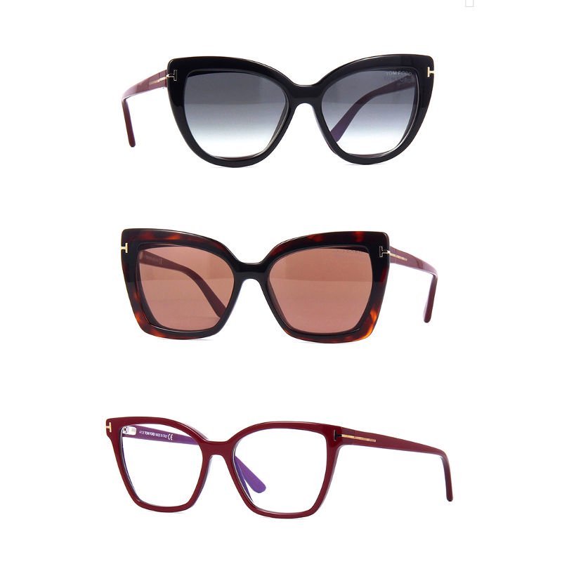 トムフォード TOM FORD TF5641-B(FT5641-B) 075 With 2X Sun Clip-Ons