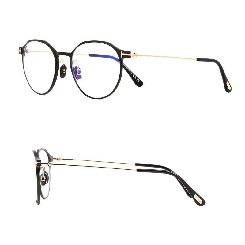 未使用 TOM FORDトムフォードTF5866-Bメガネ サングラス トムフォード TOM FORD TF5866-B(FT5866-B) 002 Blue Control