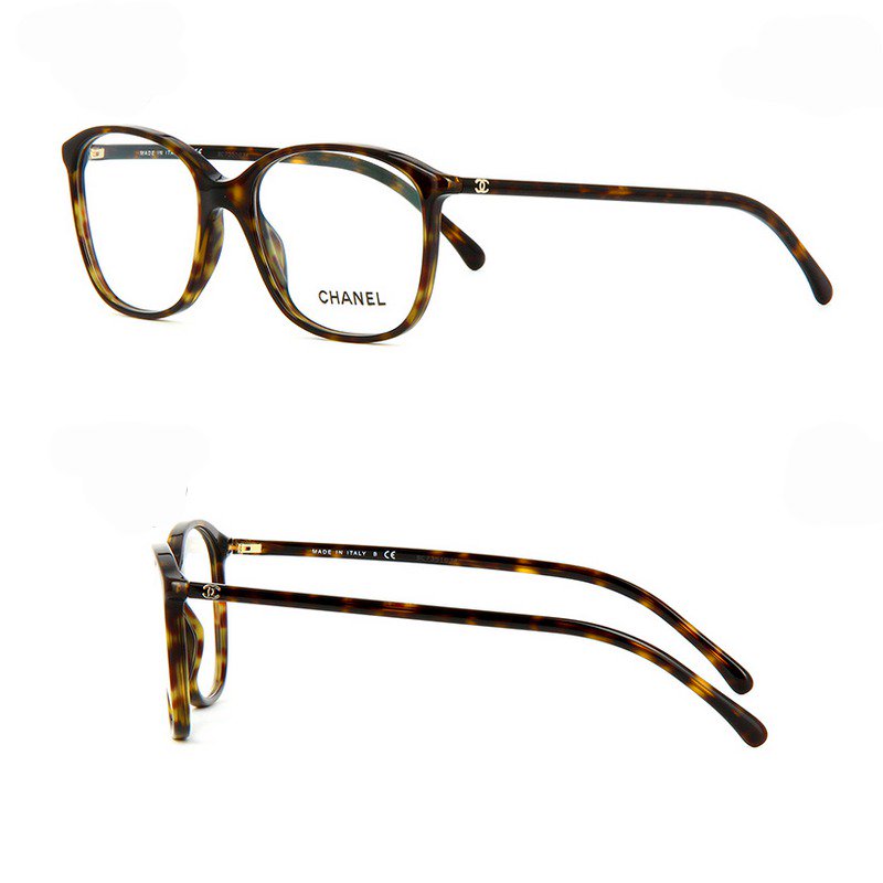 CHANEL 度なし 眼鏡CHANEL眼鏡拭き付き - サングラス/メガネ