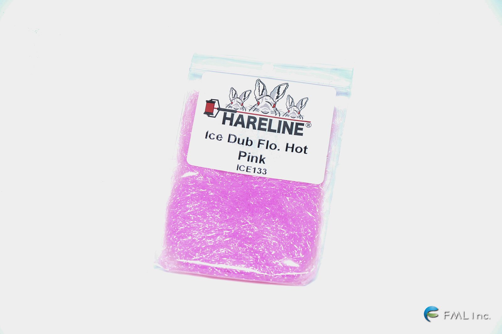 HARELINE DUBBIN Ice Dub UV Fl. Hot Pink (ICE133) FML FISHING ONLINE SHOP