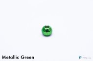 HARELINE DUBBIN 7/64 2.8mm Plummeting Tungsten Beads - Metallic Green (764PT234)