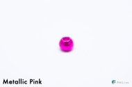 HARELINE DUBBIN 7/64 2.8mm Plummeting Tungsten Beads - Metallic Pink (764PT236)