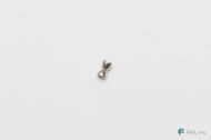 <img class='new_mark_img1' src='https://img.shop-pro.jp/img/new/icons57.gif' style='border:none;display:inline;margin:0px;padding:0px;width:auto;' />HARELINE DUBBIN Sunken Barbell Eyes - X-Small  Nickel (SKX261)