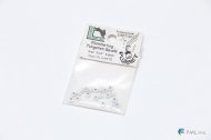 HARELINE DUBBIN 3/16 4.6mm Plummeting Tungsten Beads - Fl White(316PT141)
