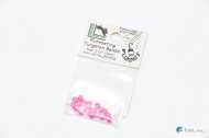 HARELINE DUBBIN 3/16 4.6mm Plummeting Tungsten Beads - Metallic Pink(316PT236)