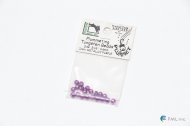 HARELINE DUBBIN 3/16 4.6mm Plummeting Tungsten Beads - Metallic Purple(316PT237)