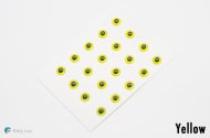 <img class='new_mark_img1' src='https://img.shop-pro.jp/img/new/icons57.gif' style='border:none;display:inline;margin:0px;padding:0px;width:auto;' />HARELINE DUBBIN Adhesive Holographic Eyes - Yellow  1/8 (83D383)