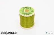 <img class='new_mark_img1' src='https://img.shop-pro.jp/img/new/icons57.gif' style='border:none;display:inline;margin:0px;padding:0px;width:auto;' />DANVILLE Flat Waxed Nylon Thread - Olive(DFWT263)

	
