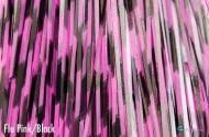 <img class='new_mark_img1' src='https://img.shop-pro.jp/img/new/icons57.gif' style='border:none;display:inline;margin:0px;padding:0px;width:auto;' />HEDRON Barred Flashabou Magnum - Flu Pink/Black(FLA3402)