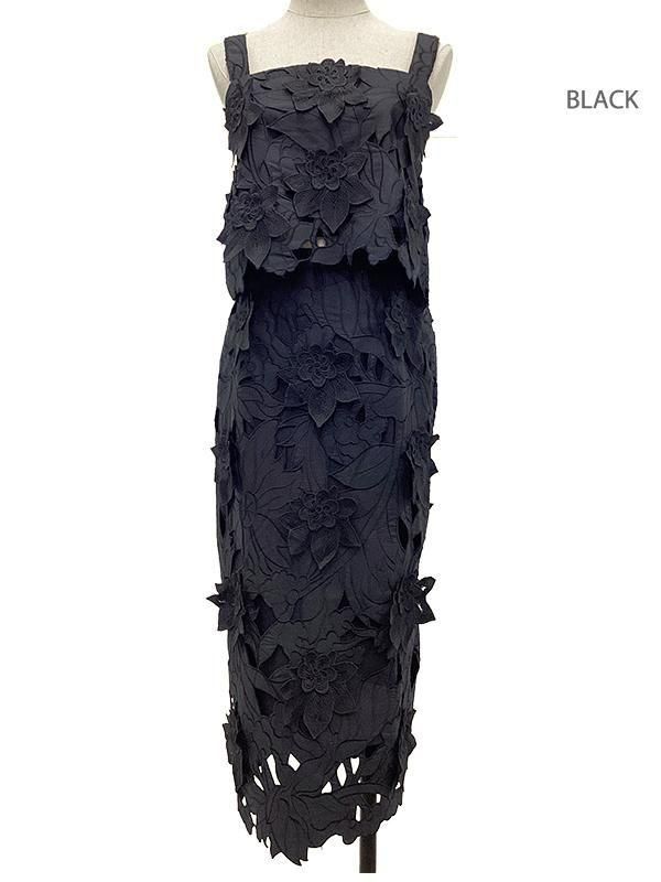 merge　花柄レース ビスチェ　38500円 セール】【MARGE/マージ】Floral lace cropped ビスチェ（ベスト