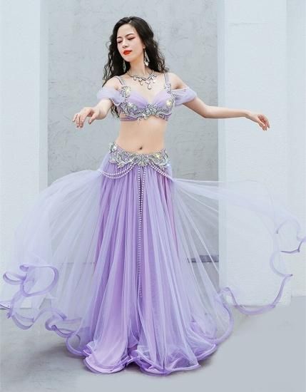 bellydance衣装コスチュームオリエンタル刺繍入りゴールデンエアグッズ