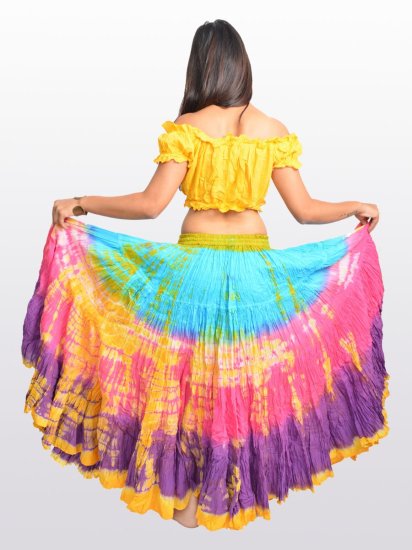 インドサリー 25ヤード ジプシー スカート #14ベリーダンス 衣装