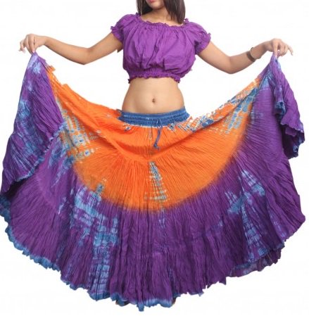 インド限定●25ヤードスカート ジプシー ベリーダンス 衣装 コスチューム 安い 格安 通販 14