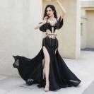 ベリーダンスパフォーマンス服フリンジコスチューム蛍光緑/黒/ピンクグッズ通販 22