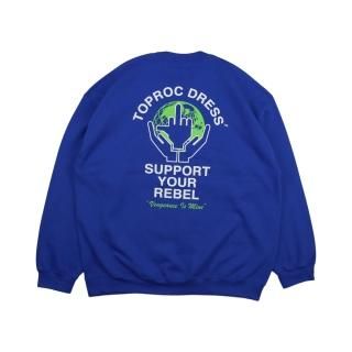 Supporter Sweat shirt (ROYAL)