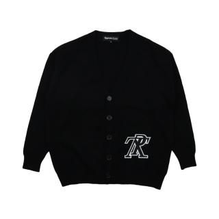 TR logo Cardigan (BLACK)