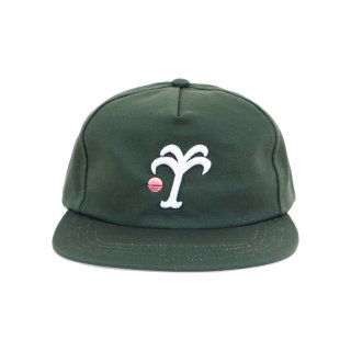 Relax-logo 5panel Snapback cap (OLIVE)