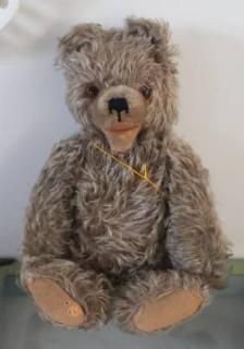 Germany Vintage】ハーマン社 オープンマウスベア ぬいぐるみ 小