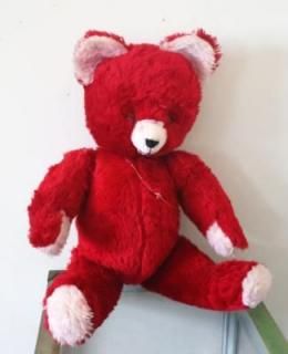 赤いDDRベア | ドイツ製 - 香川県高松市 ヨーロッパの古い雑貨と