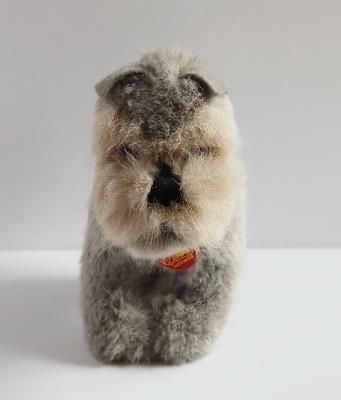 シュナウザー　ビンテージ　ぬいぐるみ　ヨーロッパ シュナウザー ビンテージ ぬいぐるみ ヨーロッパ