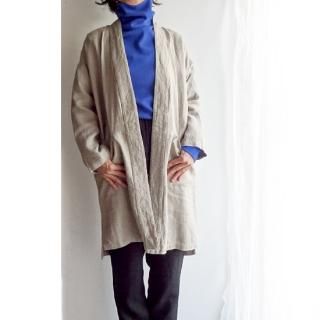 L A D I E S 羽織りもの - リトアニアリネンと伝統工芸☆ラブディエン