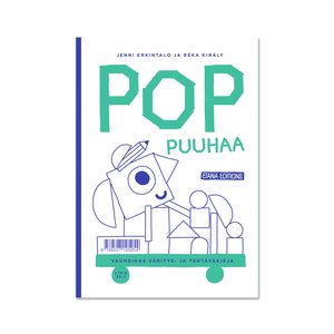 Pop puuhaa／Jenni Erkintalo & Réka Király／ Etana Editions ／ ポスター／塗り絵