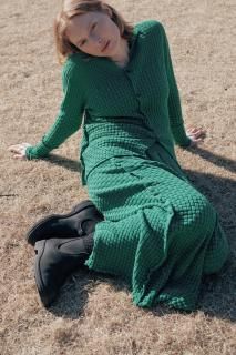 <img class='new_mark_img1' src='https://img.shop-pro.jp/img/new/icons14.gif' style='border:none;display:inline;margin:0px;padding:0px;width:auto;' />ONICA  Cotton-boucle Basket Shirt  ġ顼GreenBrown  ̵