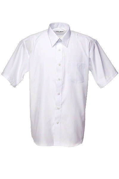 男女兼用半袖白yシャツ 三光白衣ショッピングサイト