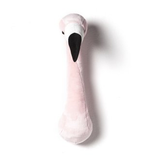 【Wild&Soft ワイルドソフト】ぬいぐるみ アニマルヘッド フラミンゴ ピンク 【Animal Head Flamingo】壁掛け　プレゼント【こども部屋　リビングに】 ◆