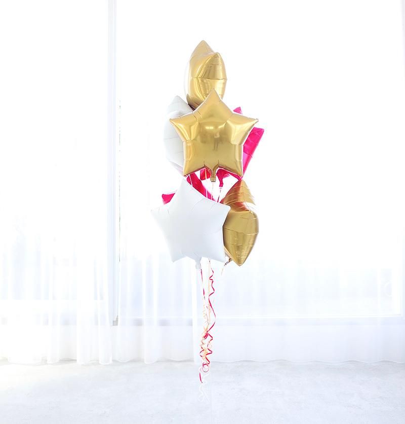 風船】【フィルム】アイブレックス スター型15インチ 【クリスマス限定