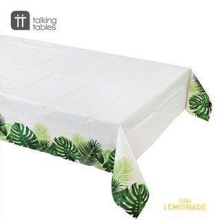 【Talking Tables】テーブルカバー／トロピカルフィエスタ 紙製(FST5-TCOVER-PALM) トーキングテーブルス