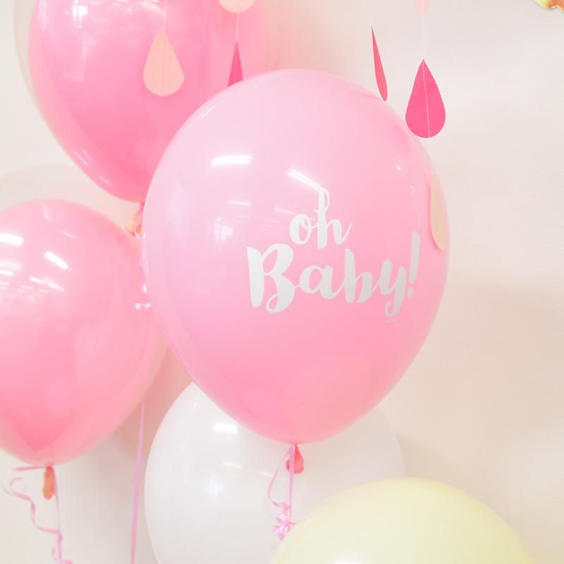 デコデリ専用商品 Oh Baby 女の子 ラウンドバルーン5個ブーケ ベビーシャワー 出産祝い ジェンダーリビール ゴム風船 通常サイズ 11インチ 女の子 デコデリ専用商品 Oh Baby 女の子 ラウンドバルーン5個ブーケ ベビーシャワー 出産祝い ジェンダーリビール ゴム風船 通常サイズ 11インチ 女の子