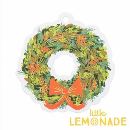 Rifle Paper ライフルペーパー クリスマス 型抜きギフトタグ リース X Mas Card クリスマスカード Christmas Card 季節のご挨拶 メッセージカード プレゼント クリスマス X Mas リトルレモネード Rifle Paper ライフルペーパー クリスマス 型抜きギフトタグ リース X Mas Card クリスマスカード Christmas Card 季節のご挨拶 メッセージカード プレゼント クリスマス X Mas リトルレモネード