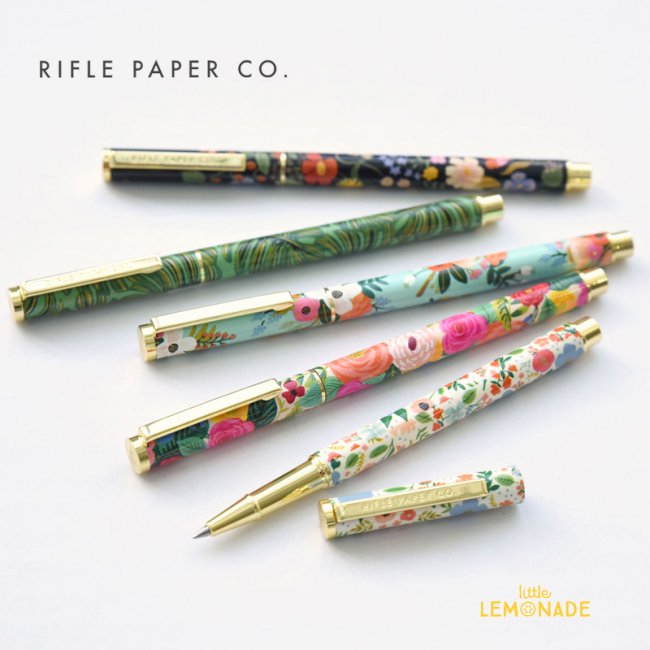 ライフルペーパー 花柄 ボールペン Rifle Paper 女性向けギフト 筆記具 プレゼント お祝い 送別祝い Pen ボールペン ステーショナリー 文房具 おしゃれ 可愛い 入園 入学 入社 新生活 Flower Pen あす楽 リトルレモネード