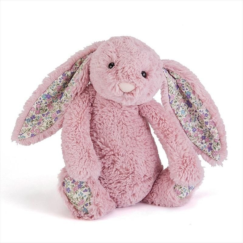 Jellycat ジェリーキャット Mサイズ Blossom Tulip Bunny バニー ぬいぐるみ 花柄 ベージュ プレゼント お祝い ギフト うさぎ 出産祝い あす楽 リトルレモネード