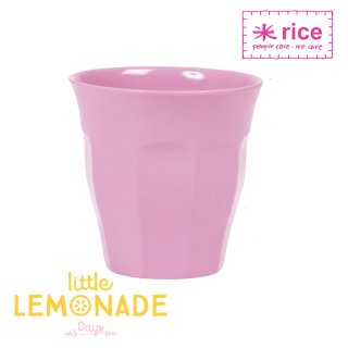 【RICE】メラミンカップ/ライトピンク ミディアムサイズ 9cm (MELCU-I07) ◆