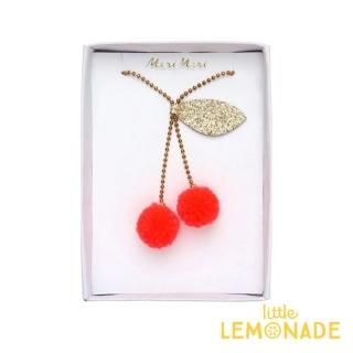 Meri Meri ۥ꡼ݥݥͥå쥹 Cherry Pompom Necklace  ե롼 ե ץ쥼 å ȥ͡ (187216)
